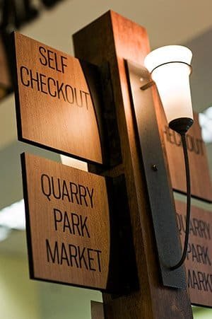 self checkout sign
