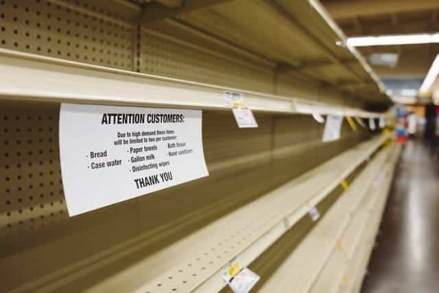 Empty Shelves